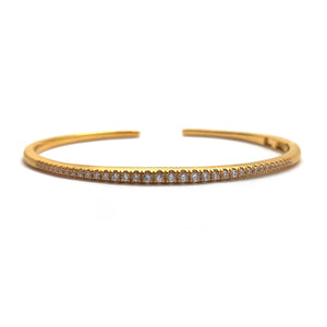 Gold CZ Bracelet-Bracelets-Bernd Wolf-Pistachios