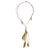 Gold Leaf-Inspired Necklace-Necklaces-Marcin Tyminski-Pistachios