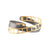 Gold Vermeil and Oxidized Silver Film Strip Bracelet-Bracelets-Mariusz Fatyga-Pistachios