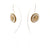Gold Vermeil and Silver Double Circle Earrings-Earrings-Mariusz Fatyga-Pistachios