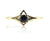 Black Diamond Star Ring-Rings-Luana Coonen-Pistachios
