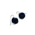 Black Petal Earrings - Hook-Liami Fotini-Pistachios
