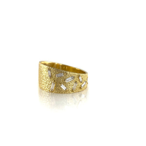 18k Gold Ice Ring-Rings-Elizabeth Garvin-Pistachios