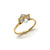 18k Gold & Quartz Ring-Rings-Jo Nakamura-Pistachios