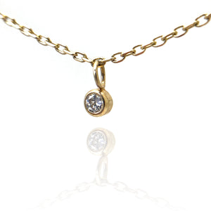 18k Gold and Diamond Necklace-Necklaces-Shaesby Scott-Pistachios