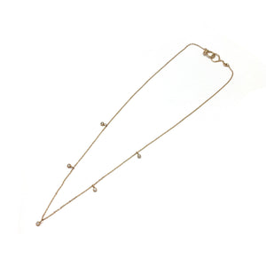18k Gold and Diamond Necklace-Necklaces-Shaesby Scott-Pistachios