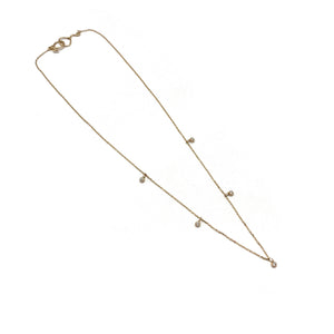 18k Gold and Diamond Necklace-Necklaces-Shaesby Scott-Pistachios