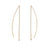 18k Gold and Diamond Threader Earrings-Earrings-Shaesby Scott-Pistachios