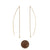 18k Gold and Diamond Threader Earrings-Earrings-Shaesby Scott-Pistachios