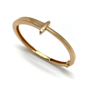 18k Nail Bracelet-Bracelets-Pat Flynn-Pistachios