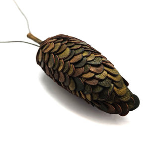Green Exotic Fruit II Necklace - Pistachios