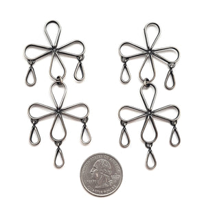 Petal Drop Earrings-Earrings-Emily Rogstad-Pistachios