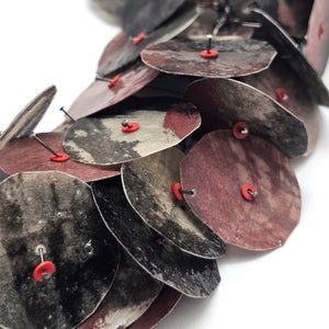 Circular Paper Necklace-Necklaces-Myung Urso-Pistachios
