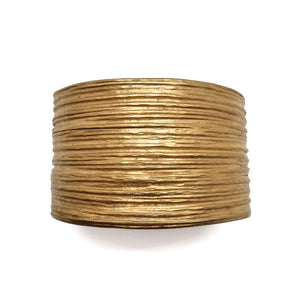 Textured Chunky Gold Cuff