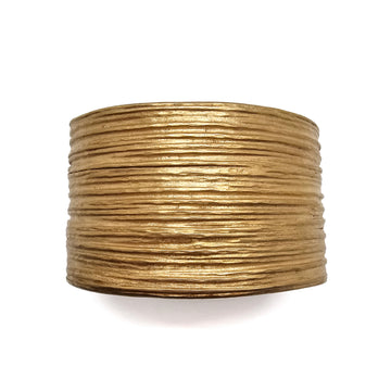 Textured Chunky Gold Cuff
