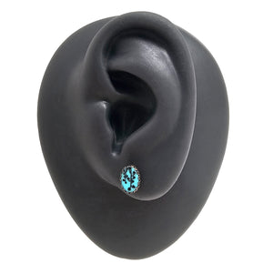 Dainty Turquoise Studs - Pistachios