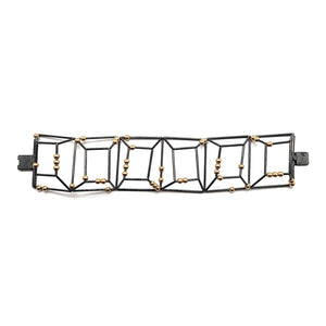 Architectural Box Bracelet-Bracelets-Emilie Pritchard-Pistachios