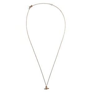 Diamond Bar Necklace - Pistachios