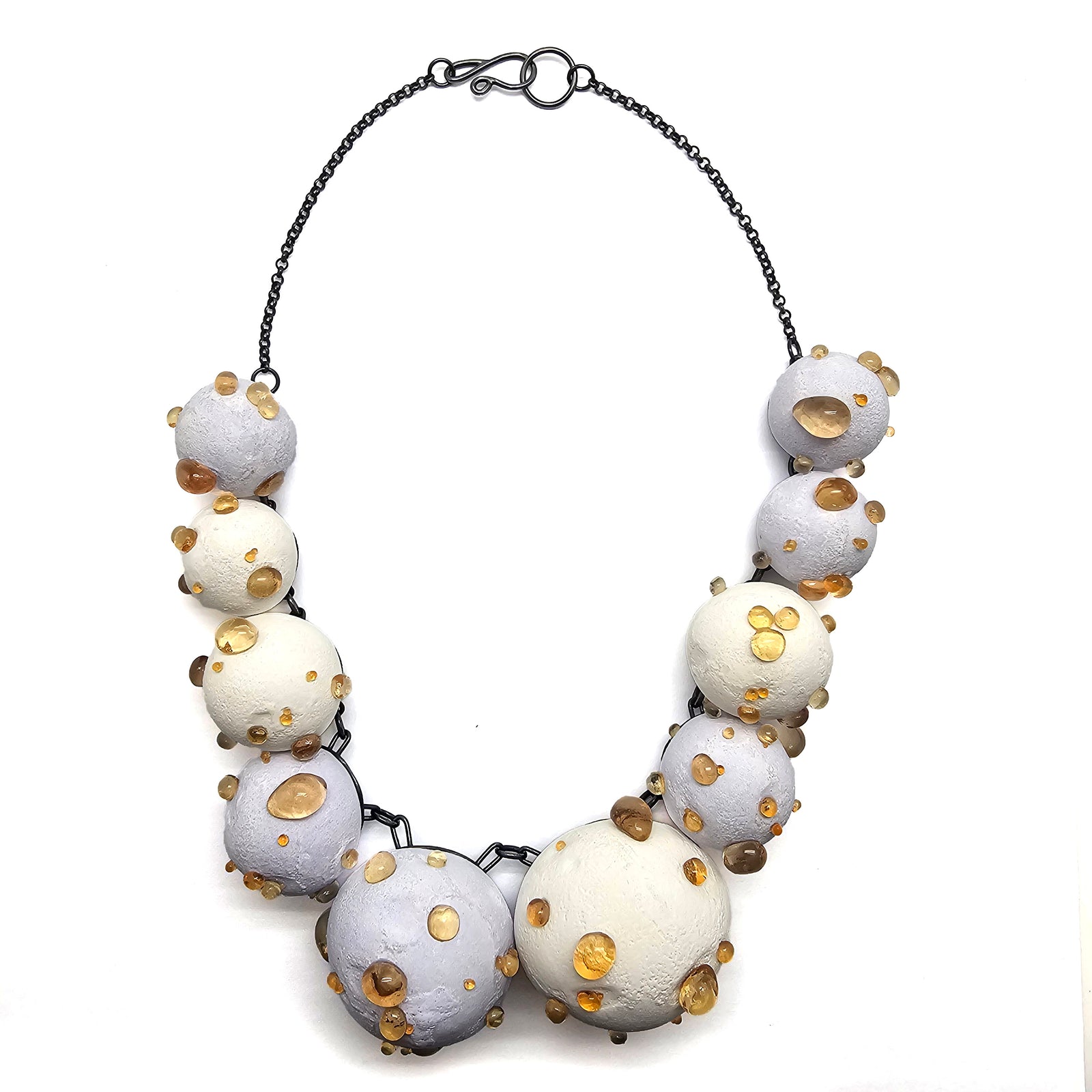 Bloom and Wither Necklace-Necklaces-Hee Ang Kim-Pistachios
