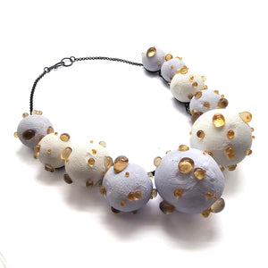 Bloom and Wither Necklace-Necklaces-Hee Ang Kim-Pistachios