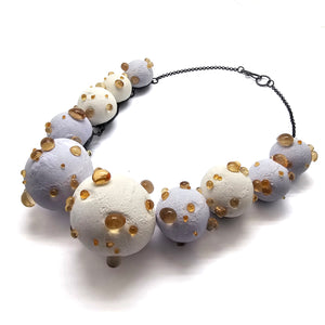 Bloom and Wither Necklace-Necklaces-Hee Ang Kim-Pistachios