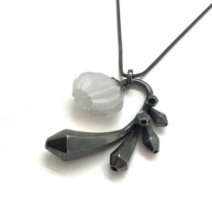 Acrylic Bloom Necklace-Necklaces-Nicole Schuster-Pistachios