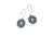 Adam Atkinson - "Shadow Circle Drops"-Earrings-Earrings Galore-Pistachios