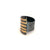 Adjustable Striped Fan Ring-Rings-Stella Deligianni-Pistachios