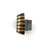 Adjustable Striped Fan Ring-Rings-Stella Deligianni-Pistachios