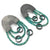 Amazonite Chain Arches-Earrings-Heather Guidero-Pistachios