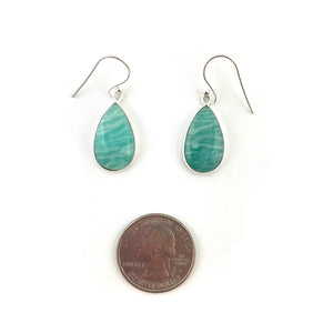 Amazonite Hook Earrings-Earrings-Susanne Kern-Pistachios