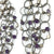 Amethyst and Nylon Earrings-Earrings-Meghan Riley-Pistachios