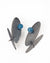 Angela Bubash - "Fin #32"-Earrings-Earrings Galore-Pistachios