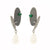 Angela Bubash - "Fin #62"-Earrings-Earrings Galore-Pistachios