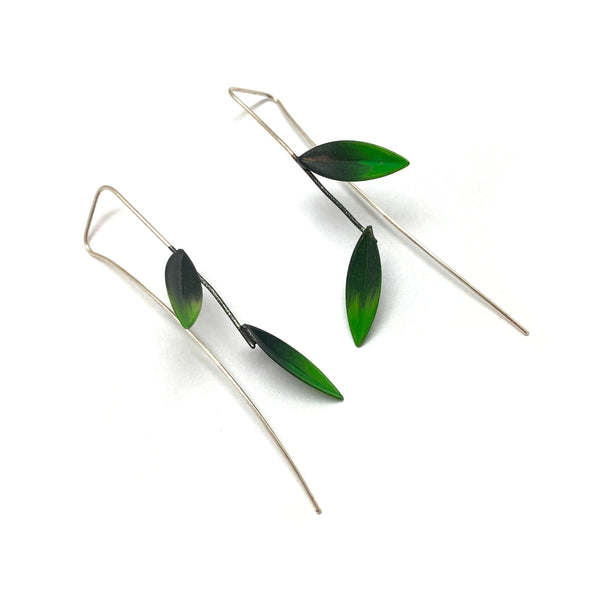 アクセサリー mame Botanical Leaf Asymmetry Earring アクセサリー mame Botanical Leaf Asymmetry Earring mame
