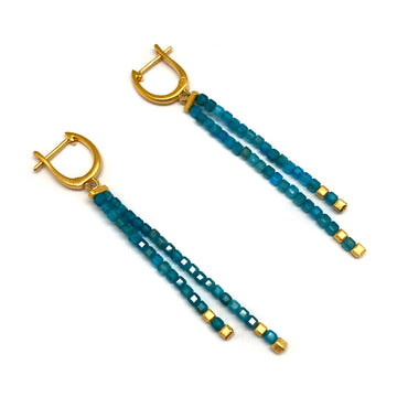 Apatite Drop Earrings
