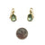 Aquamarine Earrings-Earrings-Petra Class-Pistachios