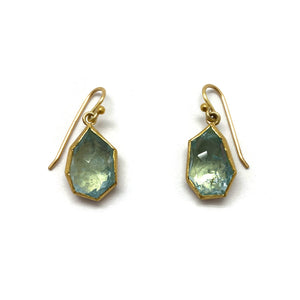 Aquamarine Earrings-Earrings-Petra Class-Pistachios