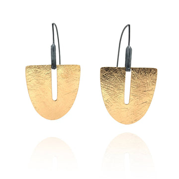 Arch Sway Earrings - Gold