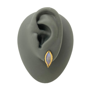 Asymmetric Opal Studs-Earrings-Lori Francescutti-Pistachios