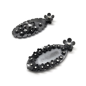 Asymmetrical Cluster Earrings