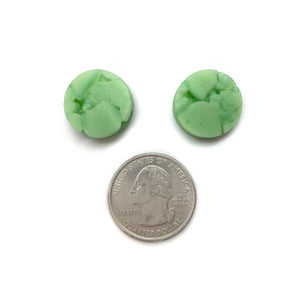 Austin Turley - Green Stud Earrings-Earrings-Precious Collective-Pistachios
