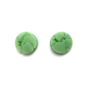 Austin Turley - Green Stud Earrings-Earrings-Precious Collective-Pistachios
