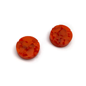 Austin Turley - Orange Stud Earrings-Earrings-Precious Collective-Pistachios