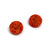 Austin Turley - Orange Stud Earrings-Earrings-Precious Collective-Pistachios