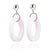 Austin Turley - Pink Hoop Earrings-Earrings-Precious Collective-Pistachios