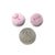 Austin Turley - Pink Stud Earrings-Earrings-Precious Collective-Pistachios