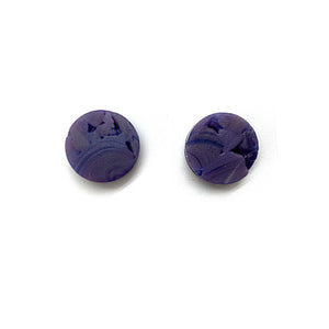 Austin Turley - Purple Stud Earrings-Earrings-Precious Collective-Pistachios