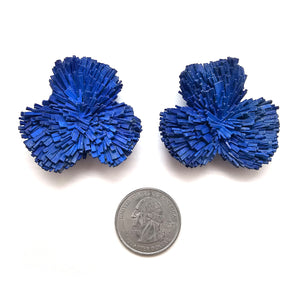 Azure Triple Circle Earrings-Earrings-Ute Kolar-Pistachios