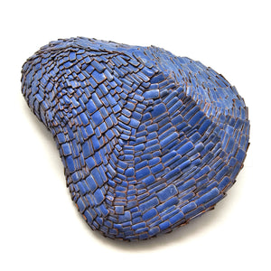 Azure Wooden Statement Brooch-Pins-Ute Kolar-Pistachios